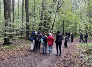 Zajęcia terenowe w Lesie Łagiewnickim