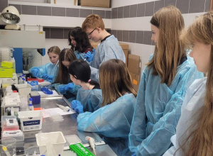 Warsztaty w Pracowni Neuroimmunologii Uniwersytetu Medycznego w Łodzi