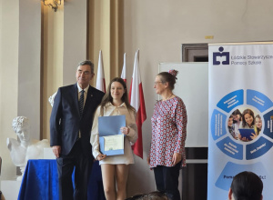 Stypendium Lions Club Łódź dla Moniki Zięby
