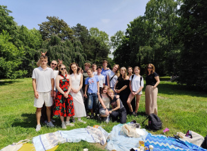 Piknikowe podsumowanie tegorocznej działalności koła debat oksfordzkich Ad Prusem w Parku Sienkiewicza.