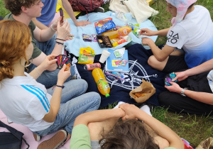 XXI LO Piknikowe podsumowanie tegorocznej działalności koła debat oksfordzkich Ad Prusem w Parku Sienkiewicza.