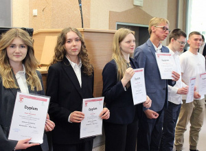 Sukces Michała Gawrońskiego (była 4d) w konkursie Matematyka Moja Pasja (XXILO)