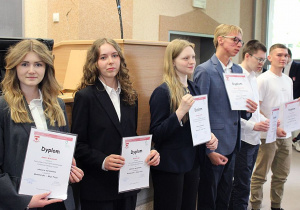 Sukces Michała Gawrońskiego (była 4d) z XXI LO w konkursie Matematyka Moja Pasja