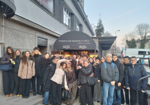 Wycieczka do Warszawy 1a i humanistów z 3c