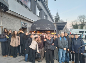 Wycieczka do Warszawy 1a i humanistów z 3c