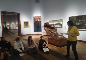 Wycieczka do Warszawy 1a i humanistów z 3c