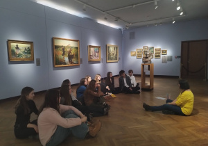 Wycieczka do Warszawy 1a i humanistów z 3c