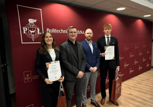 Nasi uczniowie na gali programu MORE na PŁ