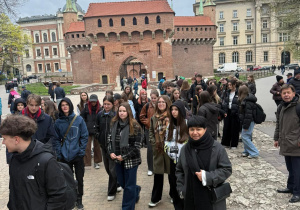 3b i 3c na wycieczce w Krakowie