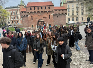 3b i 3e na wycieczce w Krakowie