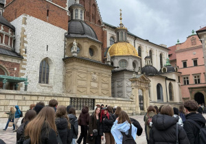 3b i 3c na wycieczce w Krakowie