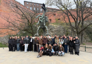 3b i 3c na wycieczce w Krakowie