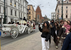 3b i 3c na wycieczce w Krakowie