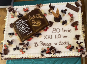 80-lecie XXI LO im. B. Prusa w Łodzi - 17 kwietnia 2026