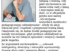 Paweł Ciupiński - nauczyciel wf